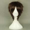 <perruque costume cheveux> PERRUQUE MARRON COSPLAY