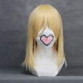 <perruque costume cheveux> PERRUQUE COSPLAY BLONDE