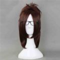 <perruque costume cheveux> PERRUQUE COSPLAY (MARRON)
