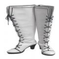 BOTTES BLANCHES COSPLAY ANIME <Hetalia-Nyotalia personnage Julchen>