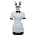 <robe maid bunny> Robe Maid Bunny Blanc