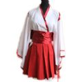 <princesse lolita robe kimono> ROBE KIMONO BLANC ET ROUGE