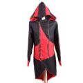 <cosplay manga anime Assassin's Creed>MANTEAU ROUGE NOIR COSPLAY HOMME